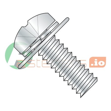 M3-0.5 x 5 mm SEMS Screws/Double Washer/Phillips/Pan Head/Steel/Zinc/Split Lockwasher & Flat Washer / 6mm Flat Washer OD (Carton: 4,000 pcs)